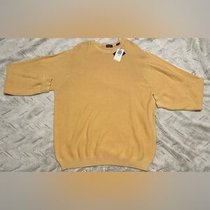 Izod Men's Yellow Crewneck Sweater XL